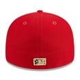 thumbnail image 4 of Men's New Era  Red San Francisco Giants 2023 Fourth of July Low Profile 59FIFTY Fitted Hat, 4 of 5