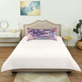 thumbnail image 6 of Haosy Satin Pillowcase for Hair and Skin Standard Cooling Silk Pillow Case with Envelope Closure Dessert Planet Spaceship 20"x40", 6 of 9