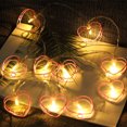 thumbnail image 1 of Fiudx Decoración Del Hogar Luces Decorativas Led Para Decoración Del Día De San Valentín, Luces Nocturnas Decorativas Para Dormitorio, Fiesta, Luces Ambientales, Cadena De Luces De Metal Ofertas Y Li, 1 of 6
