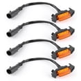 thumbnail image 4 of 4 luces LED de 12 V para parrilla de coche, de alto brillo, compatibles con Toyota Tacoma 2016.-2020Lente amarilla Luz amarilla, 4 of 14
