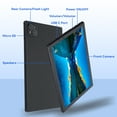thumbnail image 6 of Android 13 Tablet, 10.1 Inch Tablets, 6GB RAM 128GB ROM 512GB Expand, 2560*1900 IPS Touchscreen 10-Core Processor 8MP+24MP Dual Camera WiFi Bluetooth GMS, Black, 6 of 7