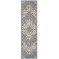 thumbnail image 3 of Nourison Elation Traditional French Country Ivory Blue Area Rug, 3 of 8