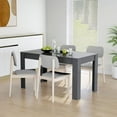 thumbnail image 6 of vidaXL Dining Table Sonoma Oak 55.1"x29.3"x30" Chipboard, 6 of 24