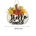 thumbnail image 2 of WJSXC Wooden Welcome Sign for the Front Door Thanksgiving Harvest Element Welcome Sign White, 2 of 5
