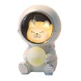 thumbnail image 2 of Lámpara de noche creativa de astronauti para mascotas, lámpara de noche, artesanía de resina, estatua de astronauti para habitación de , Gato Fernando Lámpara de noche, 2 of 8