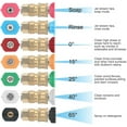 thumbnail image 1 of Pressure Washer Spray Nozzle Tip Set, 7 Pack, 1 of 4
