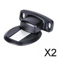 thumbnail image 1 of Tope de puerta,Tope de puerta Tope de puerta Puerta Succión a tierra,Soporte de puerta Silenciador anticolisión Sin taladro Inicio,Tope de puerta de metal absorbente de golpes 2 piezas, 1 of 9