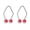 Red, variant on Dimple Makers Dimple Trainer For The Face Easy to Develop Natural Dimples-Pink