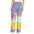 thumbnail image 3 of Xecao Corgi Washing in Bathtub Women's Straight Lounge Pajama Pants: The Epitome of Relaxed Sleepwear, 3 of 9