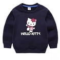 thumbnail image 2 of Hello Kitty-Camiseta informal de algodón con cuello redondo para niños y niñas, jersey de dibujos animados de Anime, suéter, ropa para bebés, 2 of 5