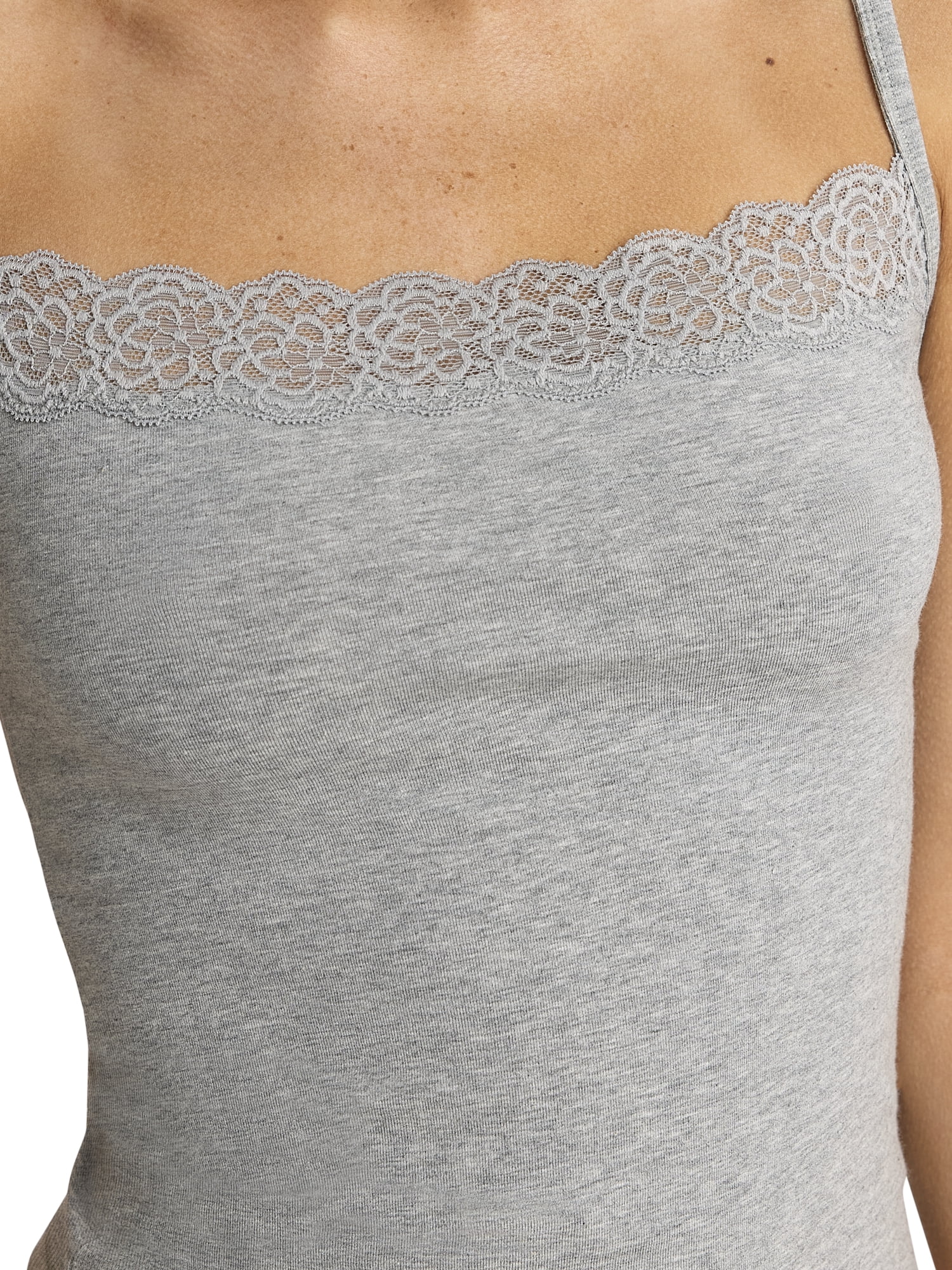 Mills by Millie Bobby Brown Women's Lacy Cotton Camisole, Sizes XS-XXXL