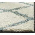 thumbnail image 4 of Safavieh Dallas Shag Ivory Shag Rug - 6' x 9', 4 of 4