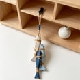 thumbnail image 6 of BESEW7 Mediterranean Wall Art with Rope, Coastal Style 3 Wooden Fish Hanging Ornament for Living Room Kitchen Bathroom Cafe, 6 of 9