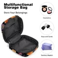 thumbnail image 4 of Musical Instrument Pad Bag Small Bag Canvas Pouch with Zipper Small Pouch with Zipper for Sanitary Napkins Storage, Made of Velvet Fabric, Sponge, 4 of 6