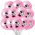 thumbnail image 3 of Globos de látex para fiesta de cumpleaños con temática de Minnie Mouse, 10 o 20 unidades, 12 pulgadas, suministros para fiestas, decoraciones para fiestas de baby shower para niñas, regalos, 3 of 5
