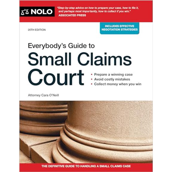 Pre-Owned Everybody's Guide to Small Claims Court (Paperback) 1413331602 9781413331608