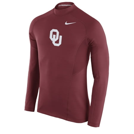 Oklahoma Sooners Nike Player Hyperwarm Long Sleeve T-Shirt -