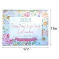 Plertrvy Clearance 2025 Women's Bible Calendar, 2025 Writing Wall