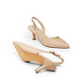 thumbnail image 3 of DREAM PAIRS Women's Kitten Heels Slingback Closed Pointed Toe Low Pumps Shoes Women Party Wedding Sexy Casual Dress Shoes, 3 of 5