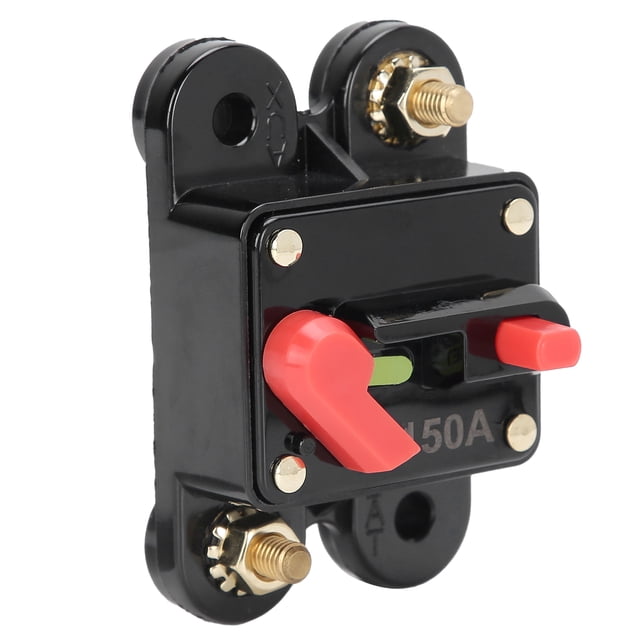 Electric Breaker, Multipurpose Professional 12-24V DC Electrical Breaker For Truck For Car Audio System For Marine For Boat