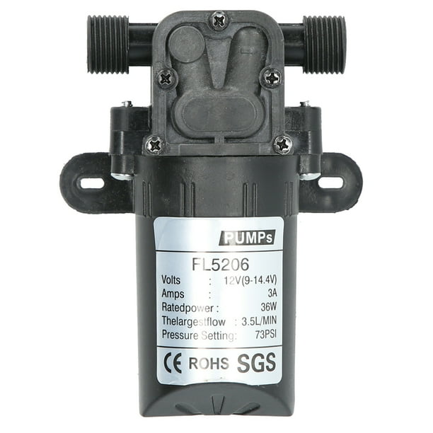 Bomba pulverizadora de cebado Jadeshay Bomba de diafragma Micro de 1/2 pulgada