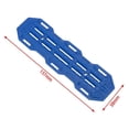 thumbnail image 5 of 2-Pack RC Car Sand Ladder Escape Boards, 137x38mm Plastic Rescue Ramps for 1/10 Scale Crawler Vehicles - Axial SCX10, Traxxas TRX4 Compatible, Black, Durable High-Quality Material, Easy Installation, 5 of 5