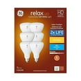 thumbnail image 3 of GE Relax 6-Pack 65 W Equivalent Dimmable Soft White Br30 LED Light Fixture Light Bulb, 3 of 5