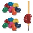 thumbnail image 2 of The Pencil Grip Crossover Grip Ergonomic Writing Aid for Righties and Lefties, 12 Assorted Classic Colors (TPG-17812), 2 of 3