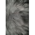 thumbnail image 2 of Natural Icelandic Sheepskin Chair Pad | Metallic silver | 15"x15", 2 of 4
