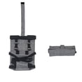 thumbnail image 4 of Asiento con arnés de viaje - Trona portátil de tela para bebé para viajes - Saco para asiento de trona de viaje - Asiento portátil para bebé con arnés de seguridad - Bolsa para padres impres, 4 of 5