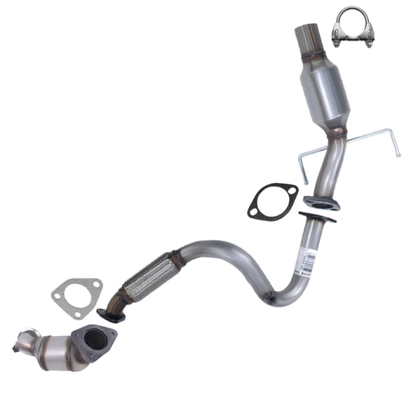 Northeastern Exhaust Front Catalytic, Front Flex Pipe & Catalytic Fits 2013-2021 Chevrolet Trax 1.4L - Direct Fit EPA-Approved | Stainless Steel  Exhaust System Kiit