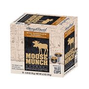 Moose Munch Coffee Milk Chocolate Caramel Coffee Pods, 36 Count for use with all Keurig K-Cup Brewers