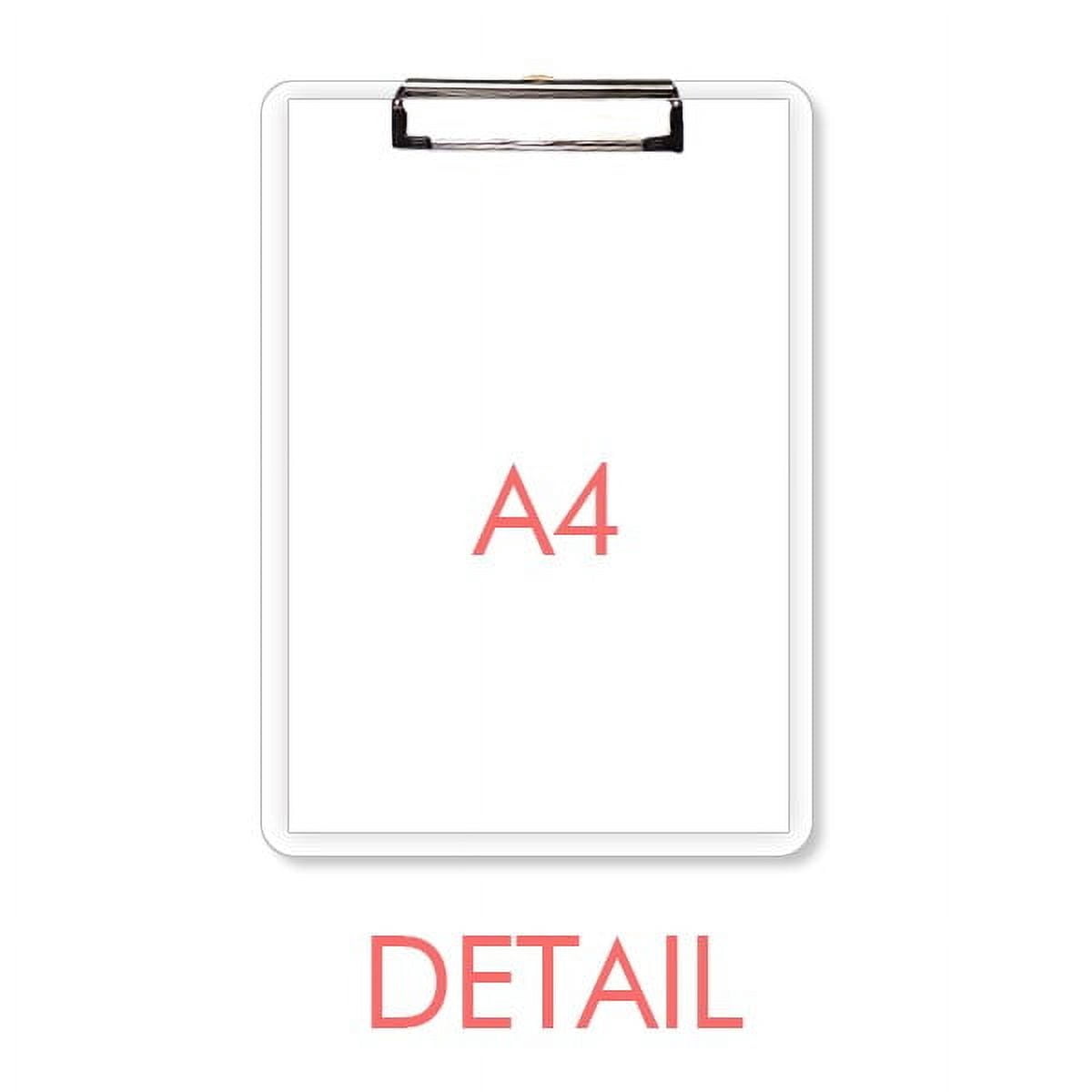 Scientific Molecular Structure Around Clipboard Folder Writing Pad Backing Plate A4