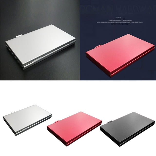 Maoww Memory Card Carrying Case Micro SD TF Card 24 Slots Storage Box Aluminum Alloy Shockproof Protector Case