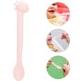 thumbnail image 3 of 1 pieza de cucharas de entrenamiento para bebés con diseño de jirafa, cucharas de alimentación creativas, vajilla de silicona par HOMEMAXS 7130496-MX, 3 of 6
