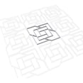 thumbnail image 6 of Ekena Millwork 7 3/8"W x 7 3/8"H x 3/8"T Extra Small Loveland Decorative Fretwork Wall Panels in Architectural Grade PVC, 6 of 9
