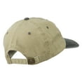 thumbnail image 4 of Arizona Embroidered Washed Cap - Khaki Black OSFM, 4 of 5