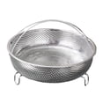 thumbnail image 4 of Cesta de vapor de acero inoxidable Bandeja de vapor Marco de soporte portátil Multifuncional 253 cm, 4 of 8