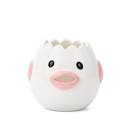 

Ceramic Egg Yolk White Separator Cartoon Chick Baking Utensils Pink