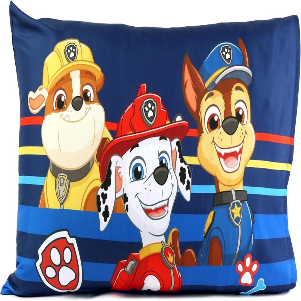 Paw Patrol Multicolor Toddler 3-Pcs Bedding Sheet Set for Kids- Pillowcase, Comforter & Fitted Sheet