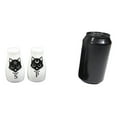 thumbnail image 6 of Wicca Magic Sacred Cats Pentacle Crescent Moon Ceramic Salt n Pepper Shakers Set, 6 of 6