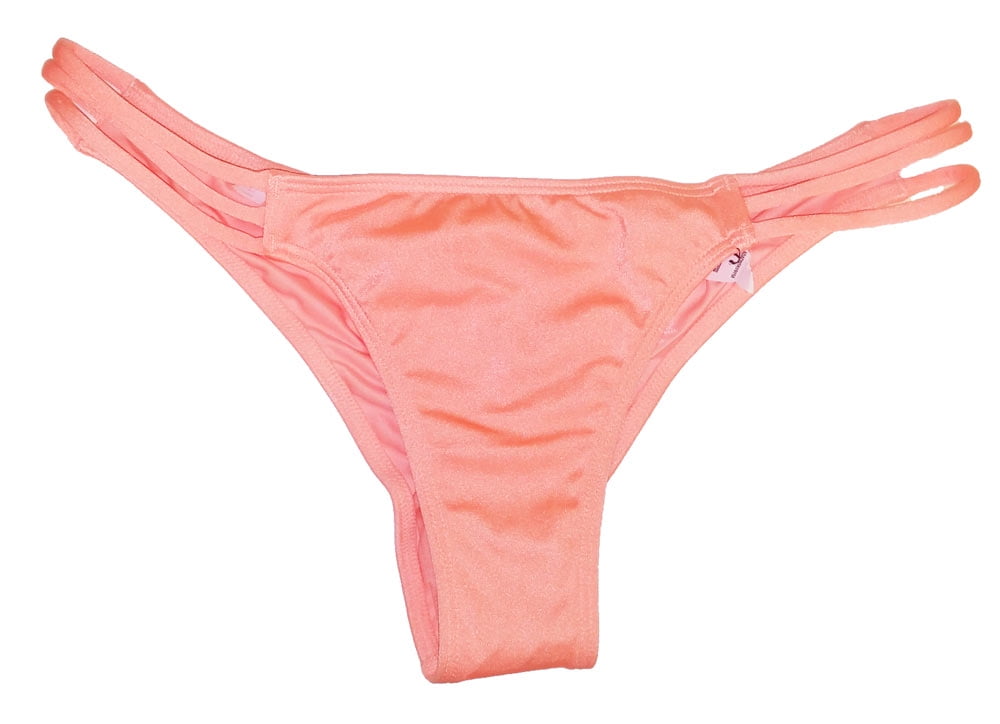 ruched cheeky swim bottoms
