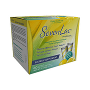 Global Health Trax Sevenlac Probiotic, Lemon 60 Pkts