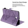 thumbnail image 2 of Galaxy Tab A 8.0 2018 Case, Dteck Slim Fit Embossed Butterfly Pattern PU Leather Folio Stand Case with Card Holders Cover for Samsung Galaxy Tab A 8 inch 2018 Release SM-T387 Tablet, Purple, 2 of 5