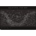 thumbnail image 1 of Astrology - Equatorial Star Map Wall Poster, 22.375" x 34", 1 of 4