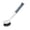 C, variant on Round Sink Brush with Soft Black Handle, Durable Dish Washing Tool for Kitchen, Non Stick Oil Cleaning Brush for Pots Pans and Dishes, Easy Grip Household Dishwashing Accessory, 10.8*2.4in, A