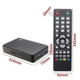 thumbnail image 4 of Reproductor Multimedia Full Hd, reproductor multimedia externo Usb Hdd, Tv Box compatible con reproducción automática, vídeo Av Mkv Avi, 4 of 5