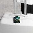 thumbnail image 5 of PhooArto 2 PCS Luggage Tag for Suitcase Bag Tags for Backpacks Baggage Handbag School Instrument Tag Label, Sea Turtle Swimming, 5 of 6