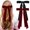 Wine Red+Green, variant on 2PCS Velvet Hair Bows Ribbon Hair Clip Ponytail Holder Accessories Hair Bow for Women Girls