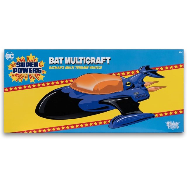 DC Super Powers 4 Inch Scale Vehicle Figure Wave 10 - The Bat Multicraft (Batman's Multi Terrain Vehicle)